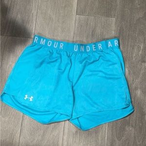 Sparkly blue Under Armour Shorts